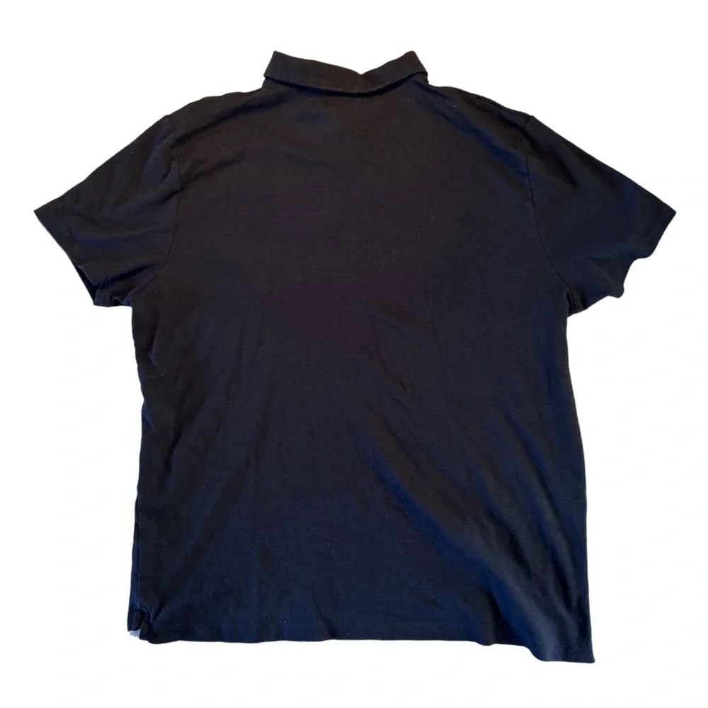 Banana Republic Black Polo T Shirt
